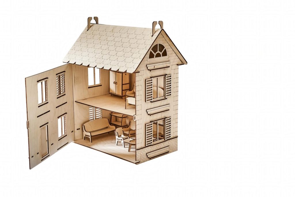 muebles para casas de muñecas